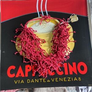 Red Statement Necklace